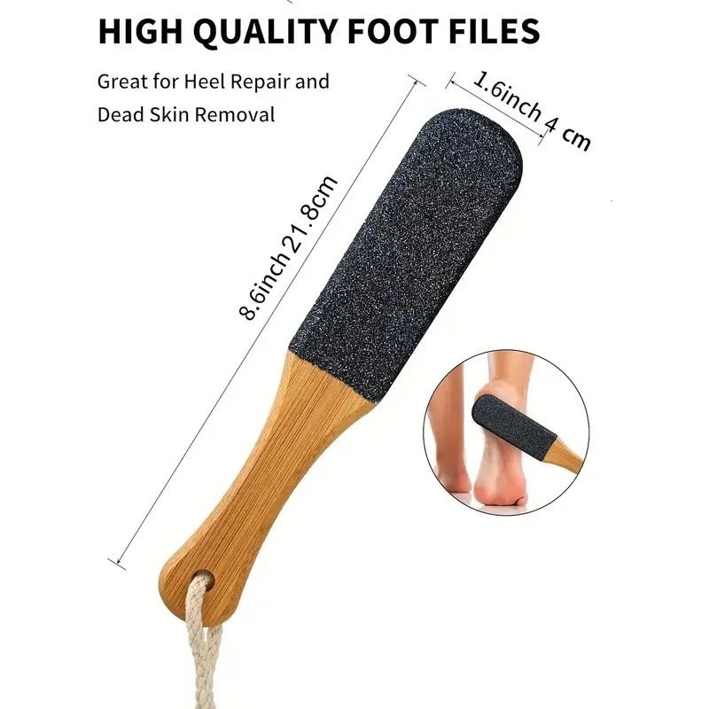 Heavy Duty Double Sided Foot File  Extra Coarse And Fine Callus Remover For Salon And Home Pedicure 5
