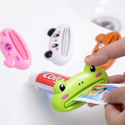Cute Animal Cartoon Toothpaste Dispenser Home Bathroom Squeezer