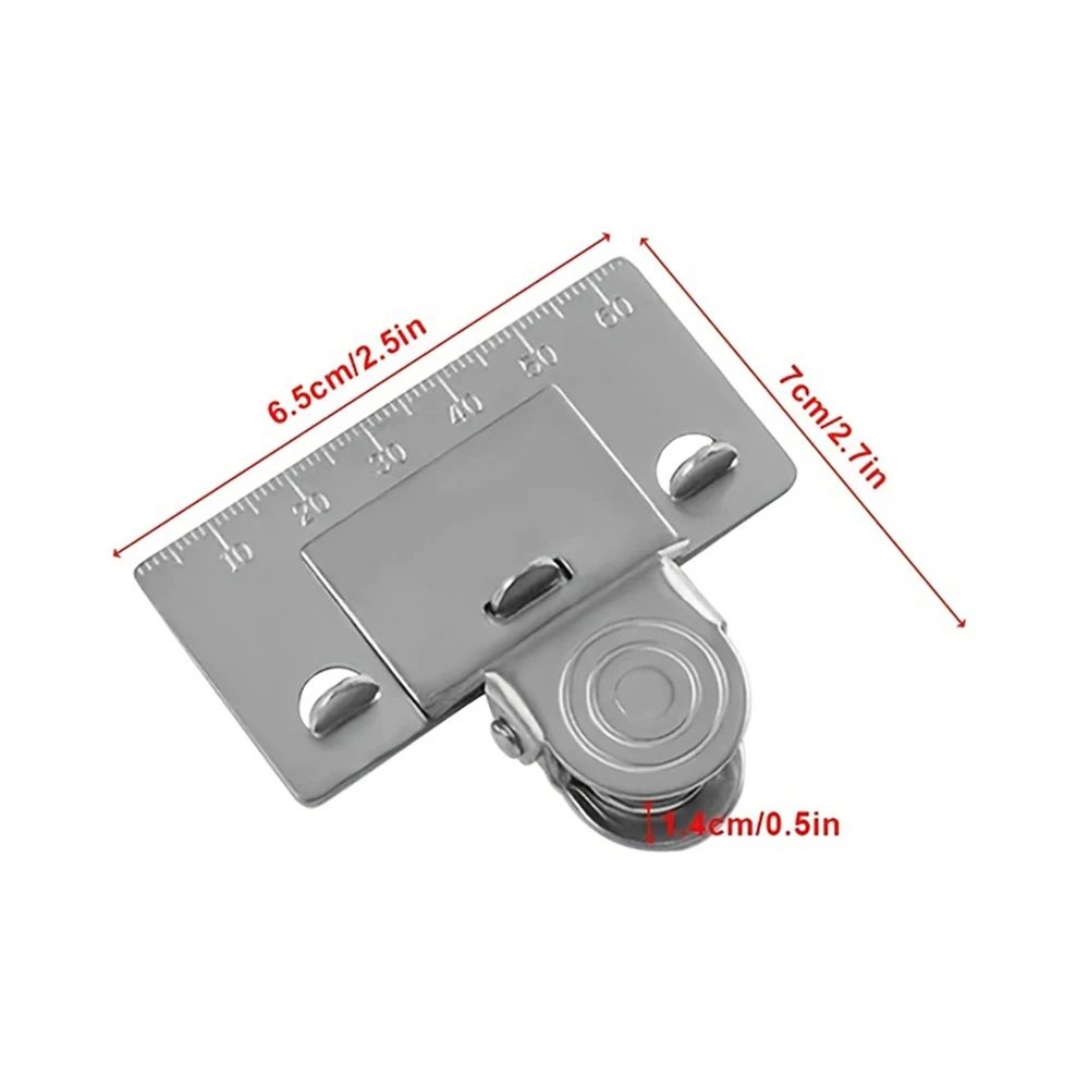 MetalClip Tape Measure Holder  Compact Woodworking Measuring Tool 2