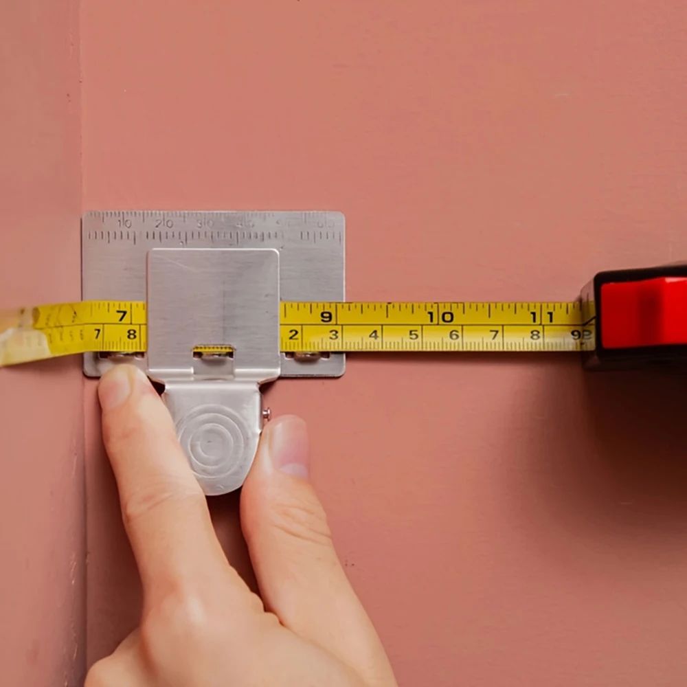 MetalClip Tape Measure Holder  Compact Woodworking Measuring Tool 3