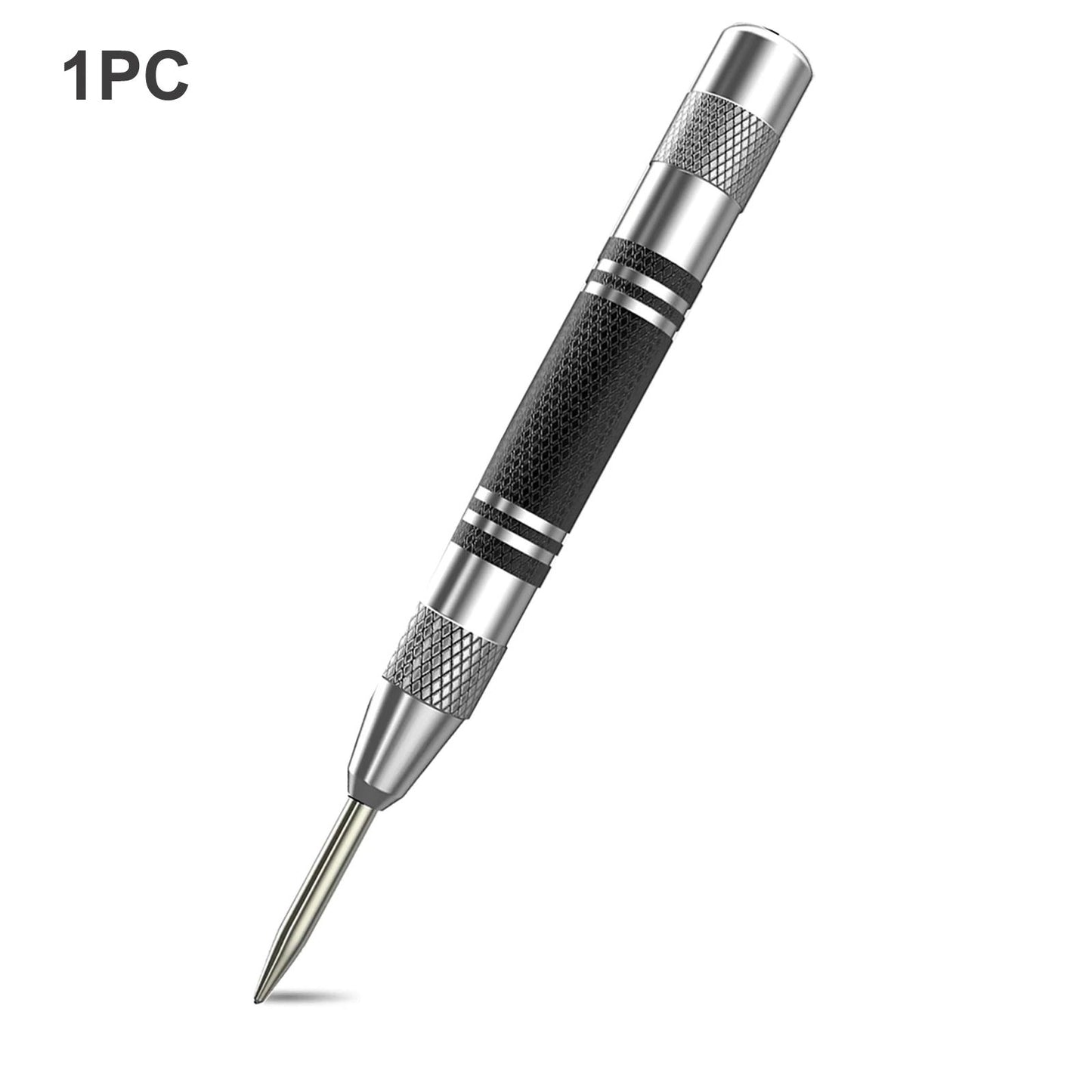 PrecisionForce Automatic Center Punch  SpringLoaded Metal  Wood Marking Tool 7