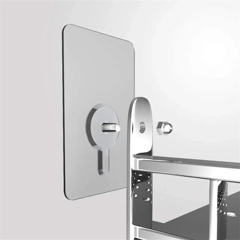 Self Adhesive Wall Hooks Clear Stickers Picture Frame Nails Punch Free Hanging Screws For Home Phot 2