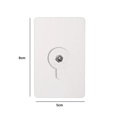 Self Adhesive Wall Hooks Clear Stickers Picture Frame Nails Punch Free Hanging Screws For Home Phot 4