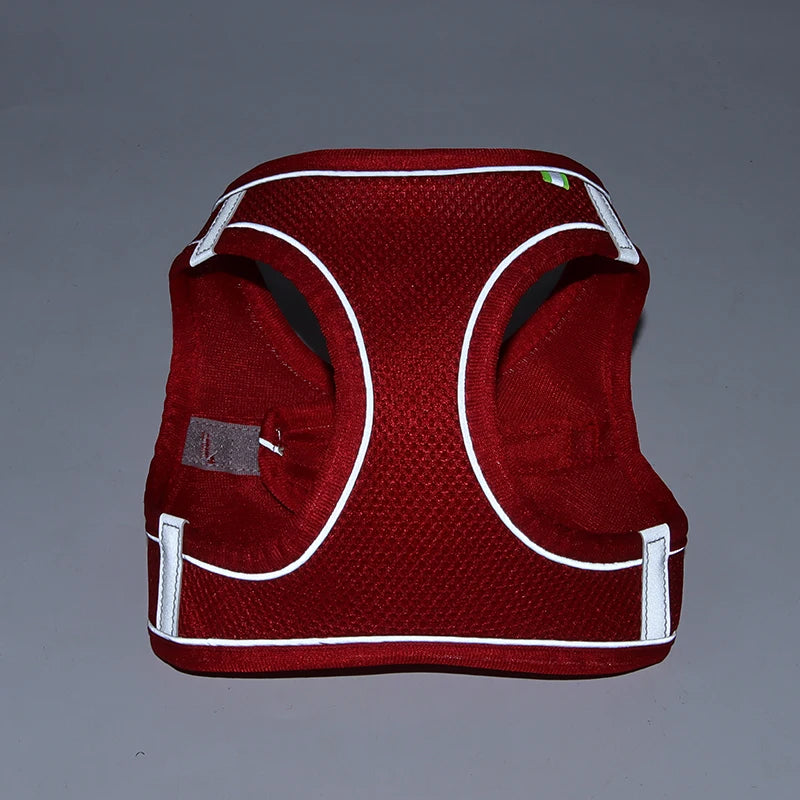 Adjustable Puppy Harness Set, Dog Accessories, French Bulldog, Chihuahua, Pet Leash, Dog Collar, Cat Harness Vest