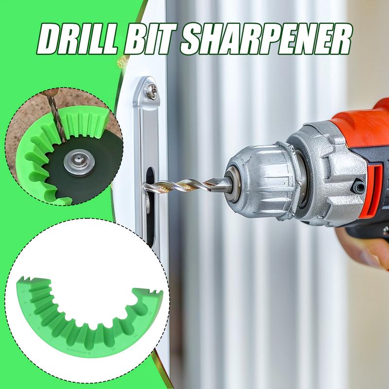 Drill Bit Sharpener For All Bits, Portable Multi-Sizes Power Tool Attachment