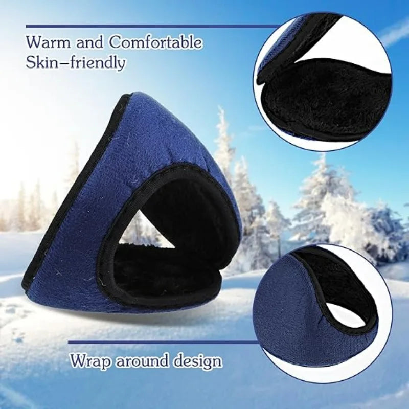 Winter Plush Warm Earmuff Thick Fluffy Ear Cover Unisex Cold Proof Thermal Ear Muffs 1