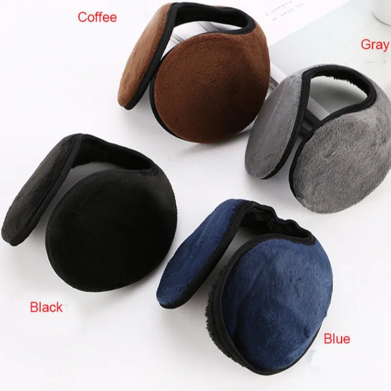 Winter Plush Warm Earmuff Thick Fluffy Ear Cover Unisex Cold Proof Thermal Ear Muffs 2