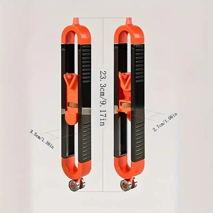 Precision Adjustable Woodworking Ruler With Lock  Measures Irregular Curves And Contours For Accura 5