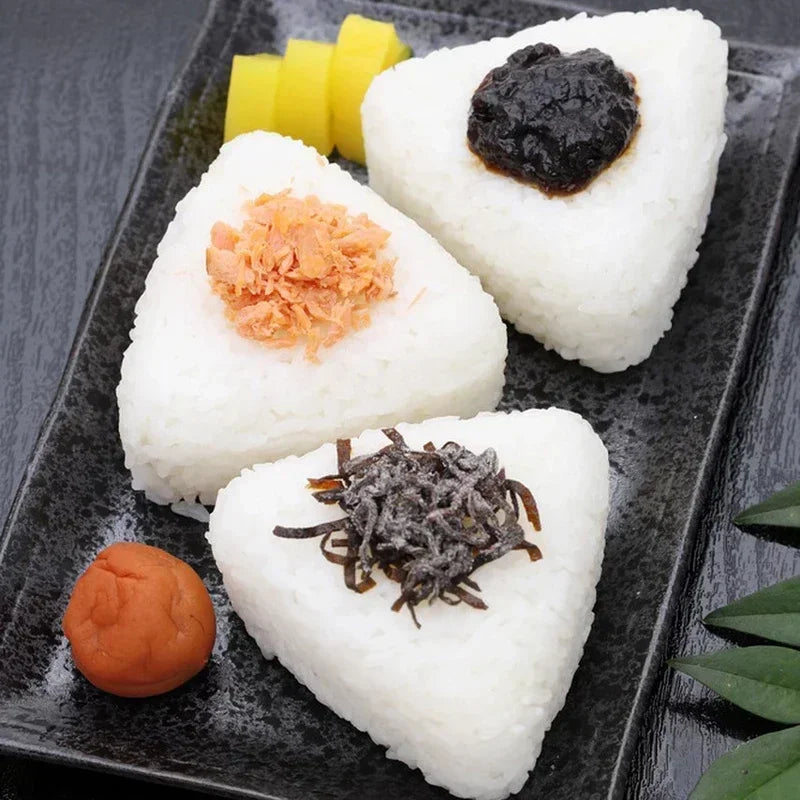 Triangles Sushi Mold Onion Rice Ball Food Press Bento Kitchen Gadget Onigiri Maker Set Frame Kit To 4