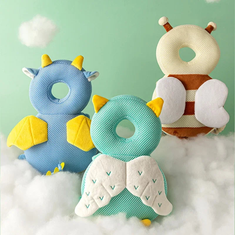 Baby Head Protector, Toddler Cushion Back Safety Pad, Breathable Anti-drop Pillow, Cartoon Security Pillows