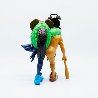 Fusion Edition Italian Brainrot Monster Figurine Toy Tung Sahur Ornament Tralalero Desktop Tralala  3