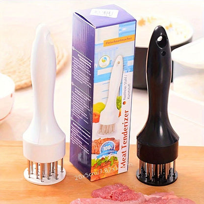 Stainless Steel Meat Tenderizer Needle Tool  Steak Tenderizing Hammer For Breaking Tendons  Softeni 6