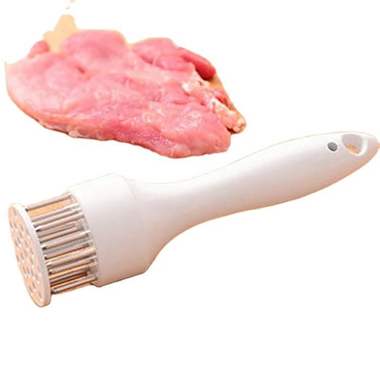 Stainless Steel Meat Tenderizer Needle Tool  Steak Tenderizing Hammer For Breaking Tendons  Softeni 8