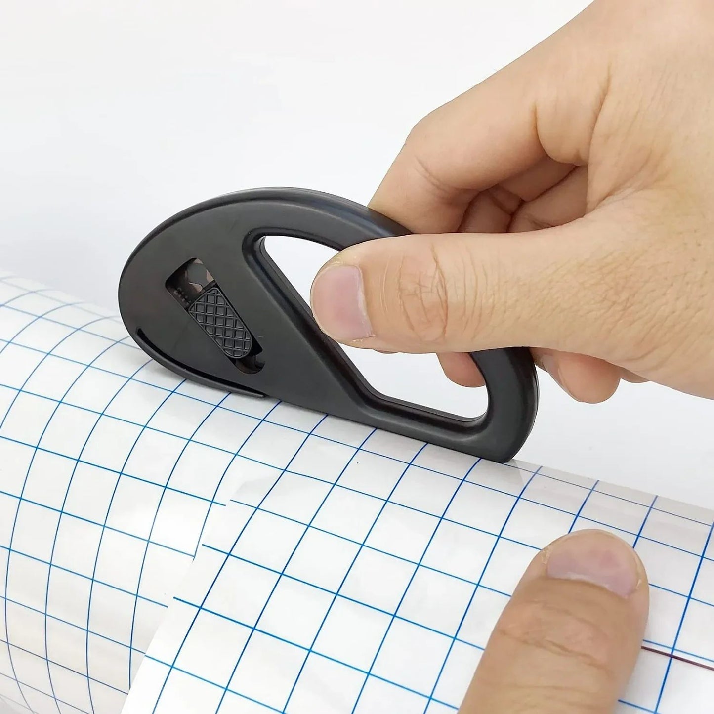 Easy Glide Wrapping Paper Cutter – Safe Razor Blade Design for Perfect Gift Wrap, Crafts, and Office Use