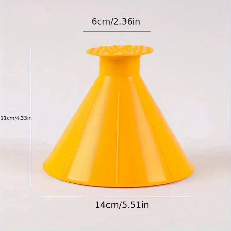 Magic Ice Scraper Funnel  ConeShaped Car Deicer Tool For Fast Snow And Ice Removal 1