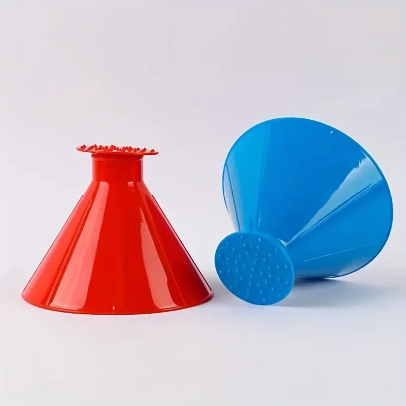 Magic Ice Scraper Funnel  ConeShaped Car Deicer Tool For Fast Snow And Ice Removal 5