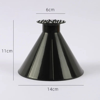 Magic Ice Scraper Funnel  ConeShaped Car Deicer Tool For Fast Snow And Ice Removal 6
