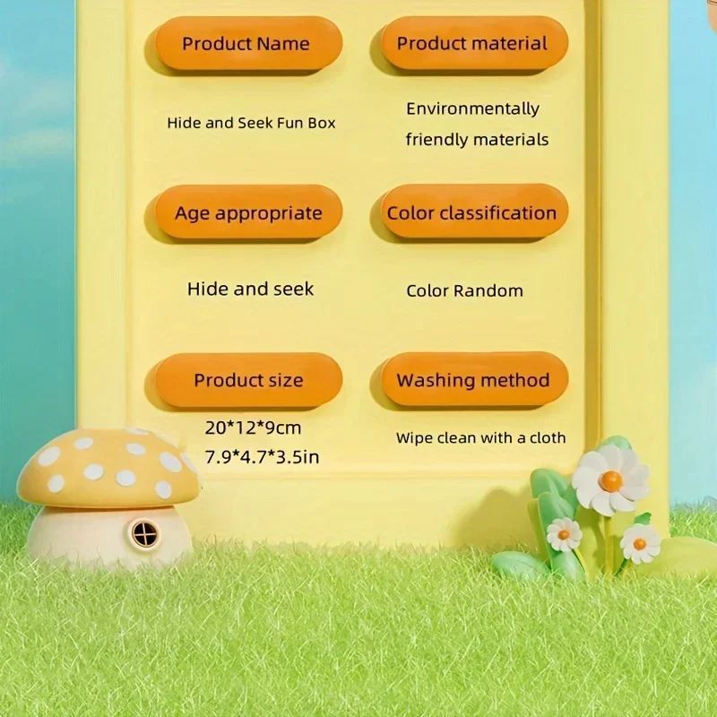 Montessori PopUp Animal Toy  Interactive Learning Box For Toddlers To Enhance Logic And Motor Skill 8