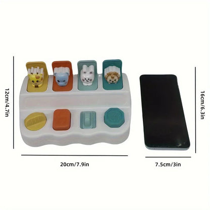 Montessori PopUp Animal Toy  Interactive Learning Box For Toddlers To Enhance Logic And Motor Skill 10