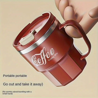 304 Stainless Steel Insulated Cup  Durable AntiDrop Water Mug With Lid For Home Office And Dorm Use 4
