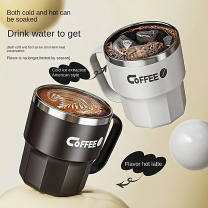 304 Stainless Steel Insulated Cup  Durable AntiDrop Water Mug With Lid For Home Office And Dorm Use 8