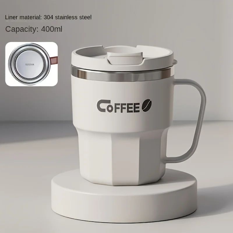 304 Stainless Steel Insulated Cup  Durable AntiDrop Water Mug With Lid For Home Office And Dorm Use 12