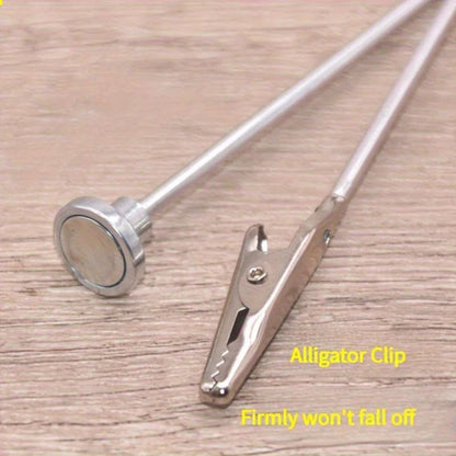 Stainless Steel Mosquito Coil Bracket  Durable Magnetic Support Frame With MultiFunction Ash Tray A 6