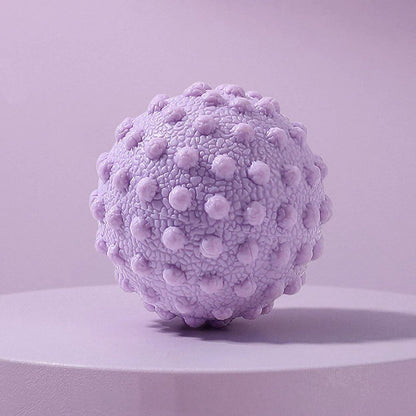 Raised Point Fascia Massage Ball  TPR Yoga Therapy Ball For Back Waist Foot And Posture Relief 7