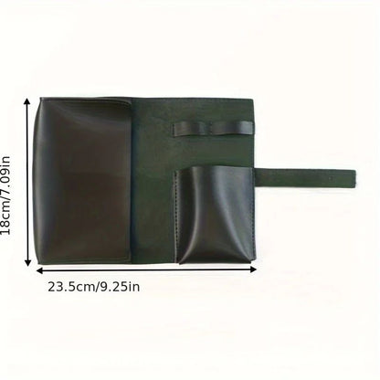 PU Leather MultiCompartment Organizer  Portable Tech And School Accessories Case For Cables Charger 2