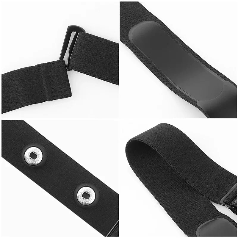 Heart Rate Monitor Replacement Strap  Compatible With Polar H7H9H10 Coospo Wahoo Tick Garmin And Ma 3