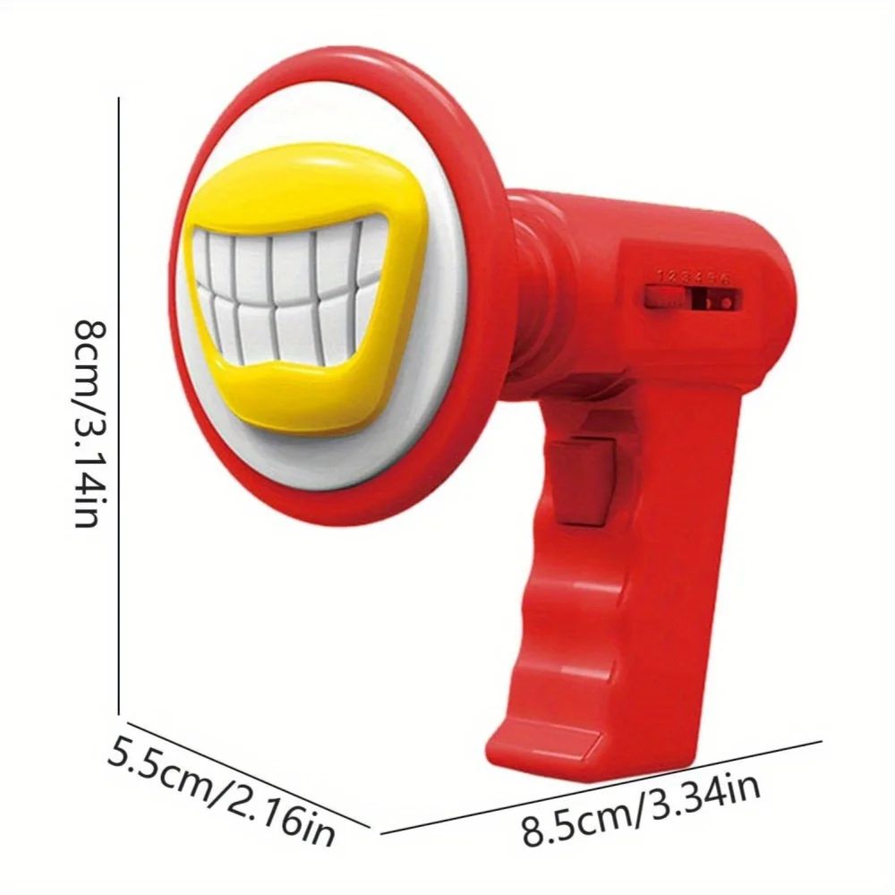 Mini Kids Voice Changer Toy  Handheld Megaphone With 6 Fun Sound Effects For Cosplay Pranks And Pla 1