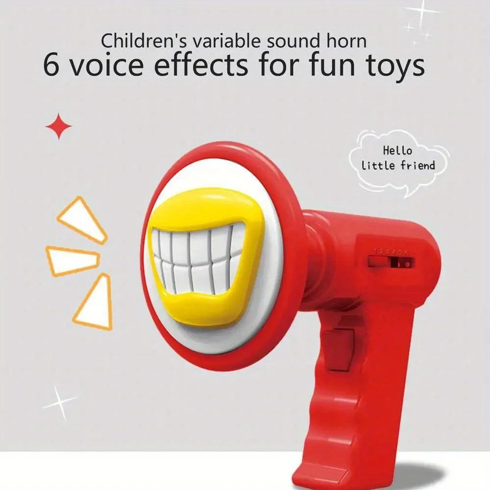 Mini Kids Voice Changer Toy  Handheld Megaphone With 6 Fun Sound Effects For Cosplay Pranks And Pla 7