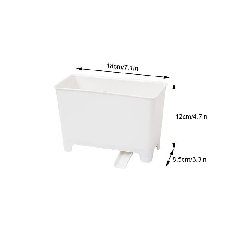 Kitchen Waste Bin With Filter  SinkSide Food Residue And Soup Strainer Recycling Container 2