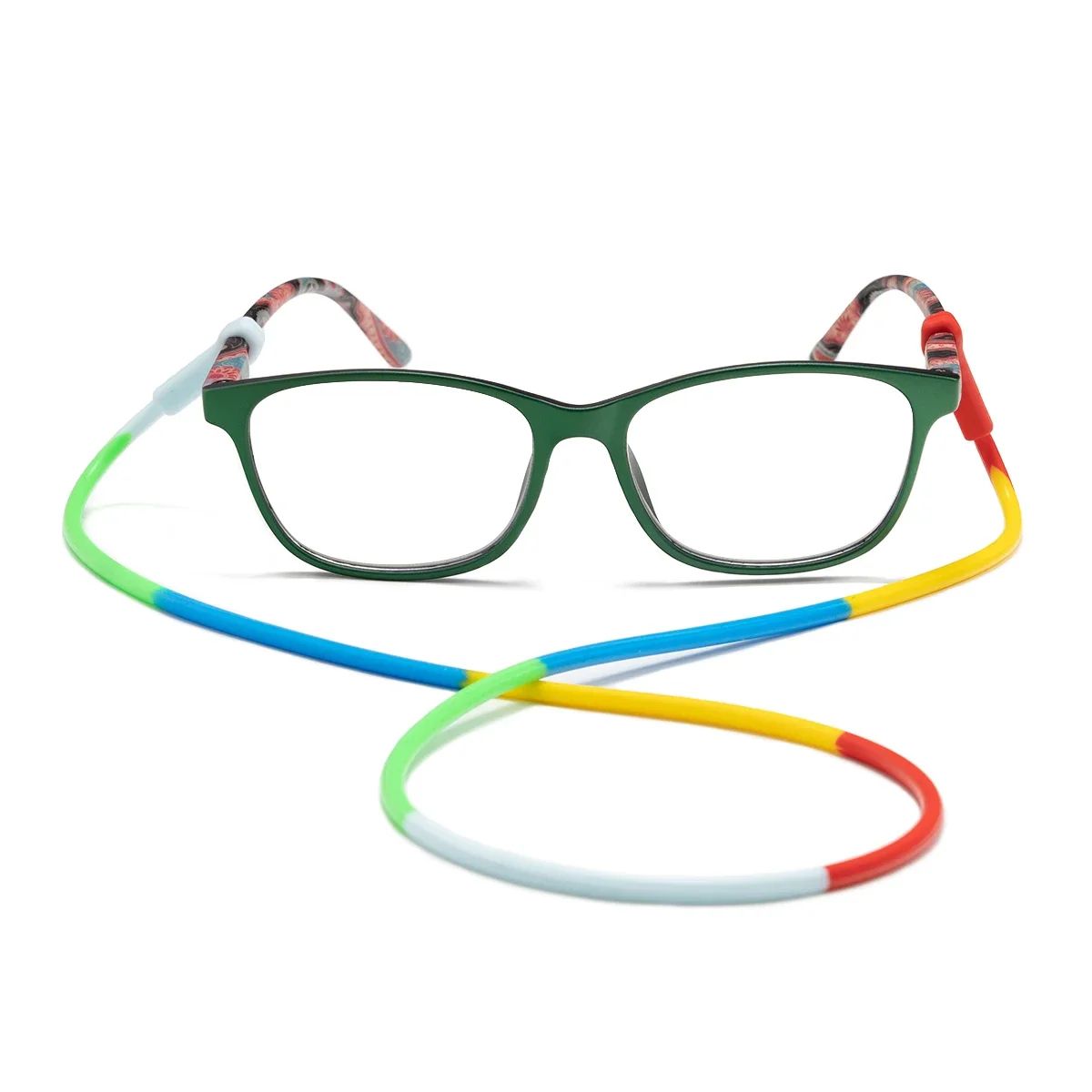 Silicone Eyeglass Retainer Strap  Flexible AntiSlip Glasses Holder Cord For Sports And Daily Wear A 1