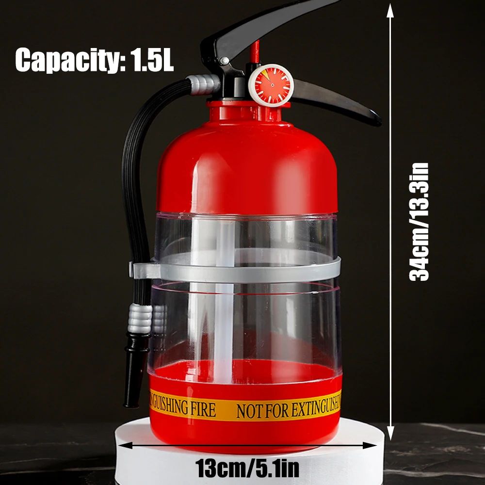 15L Fire Extinguisher Drink Dispenser  Fun Beverage Pourer For Wine Beer And Spirits At Parties And 1