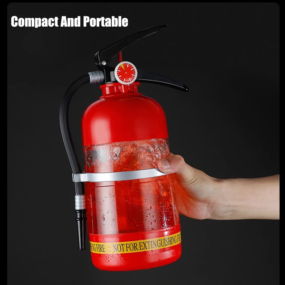 15L Fire Extinguisher Drink Dispenser  Fun Beverage Pourer For Wine Beer And Spirits At Parties And 4