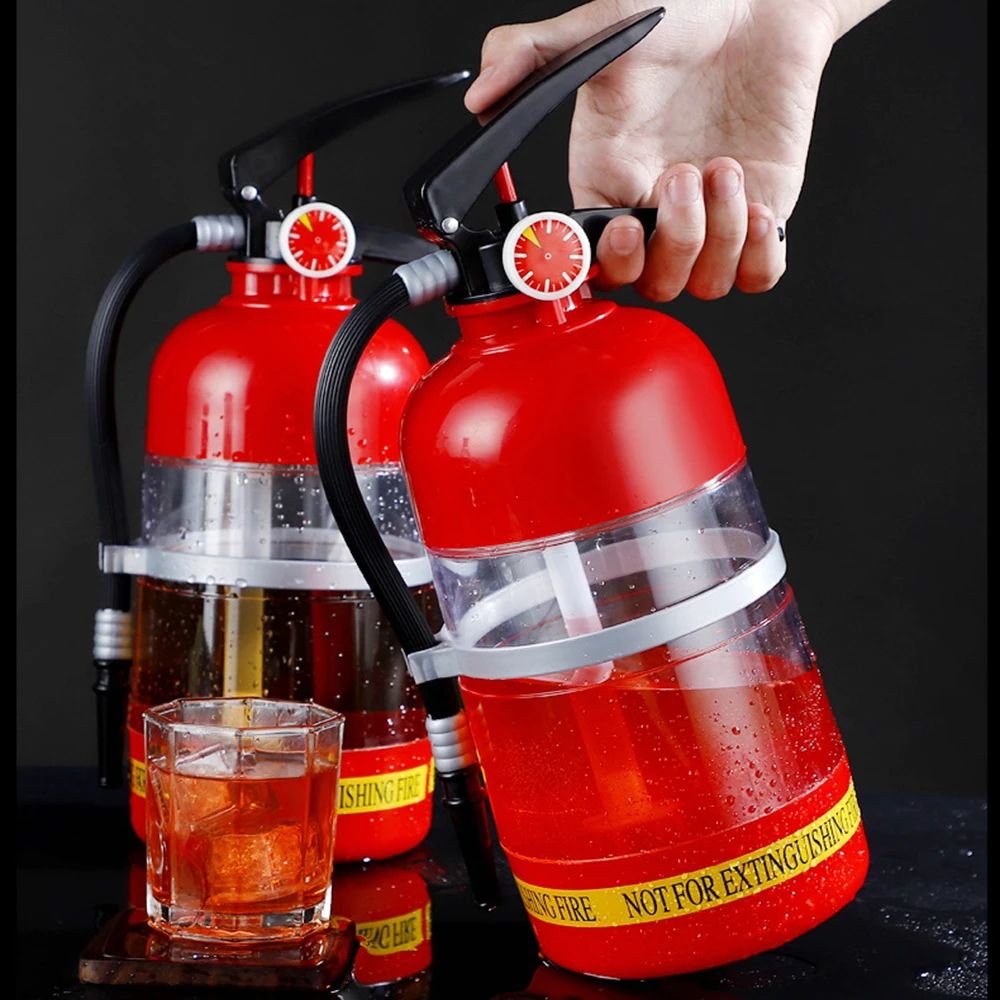 15L Fire Extinguisher Drink Dispenser  Fun Beverage Pourer For Wine Beer And Spirits At Parties And 5