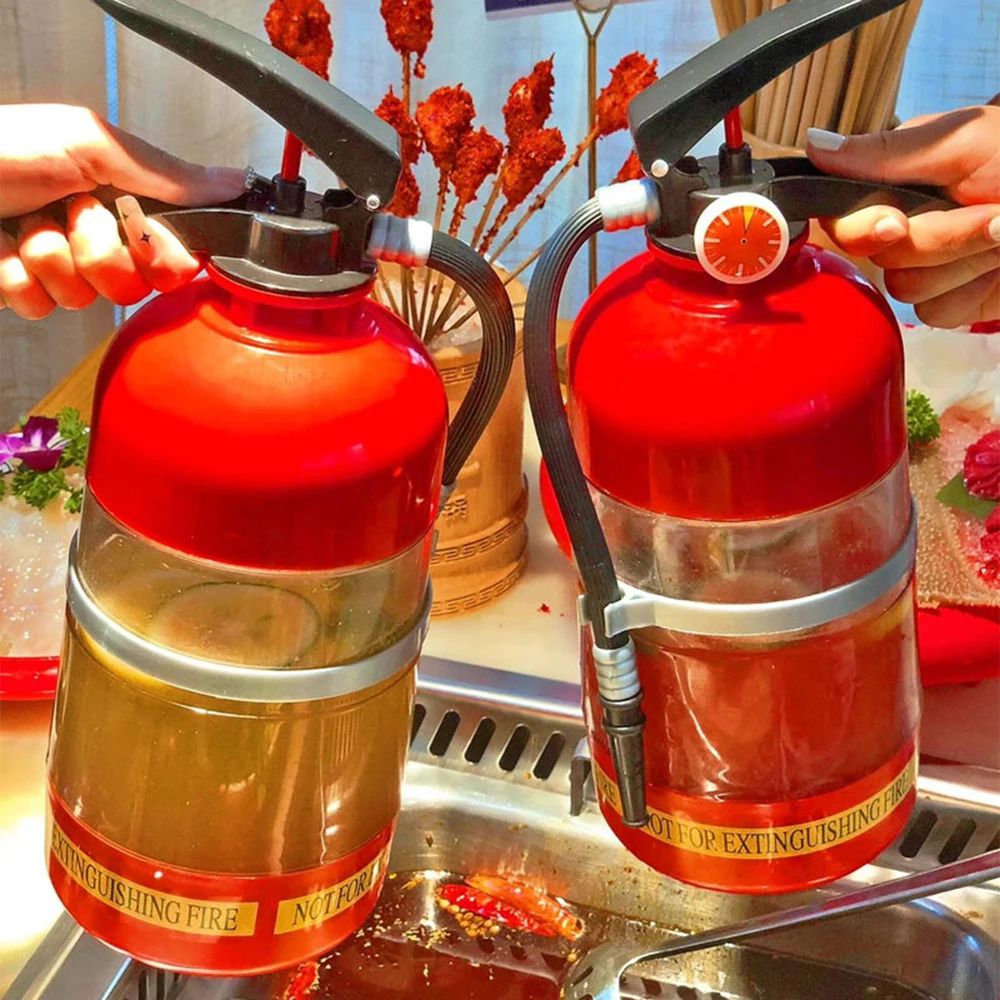 15L Fire Extinguisher Drink Dispenser  Fun Beverage Pourer For Wine Beer And Spirits At Parties And 6