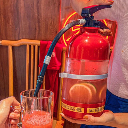 15L Fire Extinguisher Drink Dispenser  Fun Beverage Pourer For Wine Beer And Spirits At Parties And 8