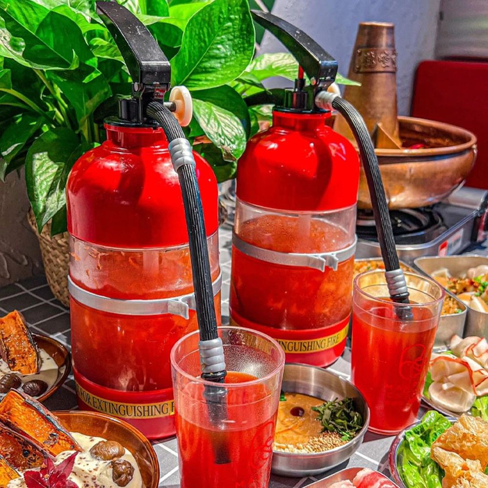 15L Fire Extinguisher Drink Dispenser  Fun Beverage Pourer For Wine Beer And Spirits At Parties And 9