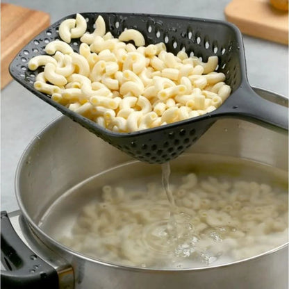 Long Handle Skimmer Spoon  Wire Strainer For Frying Pasta And Everyday Cooking 3