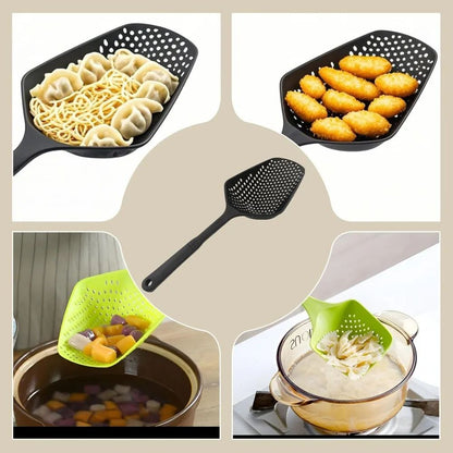 Long Handle Skimmer Spoon  Wire Strainer For Frying Pasta And Everyday Cooking 4