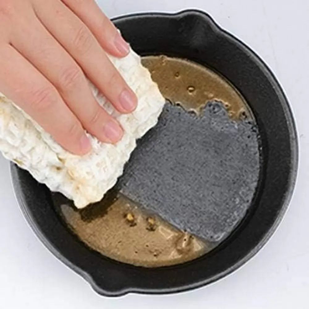 6 Inch Cast Iron Skillet  Nonstick Frying Pan With Drip Spouts For Indoor Outdoor And Camping Cooki 3