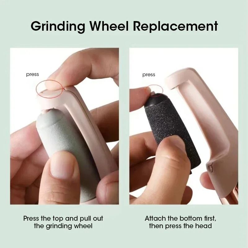 USB Electric Foot File For Callus Removal And Pedicure Exfoliation 2