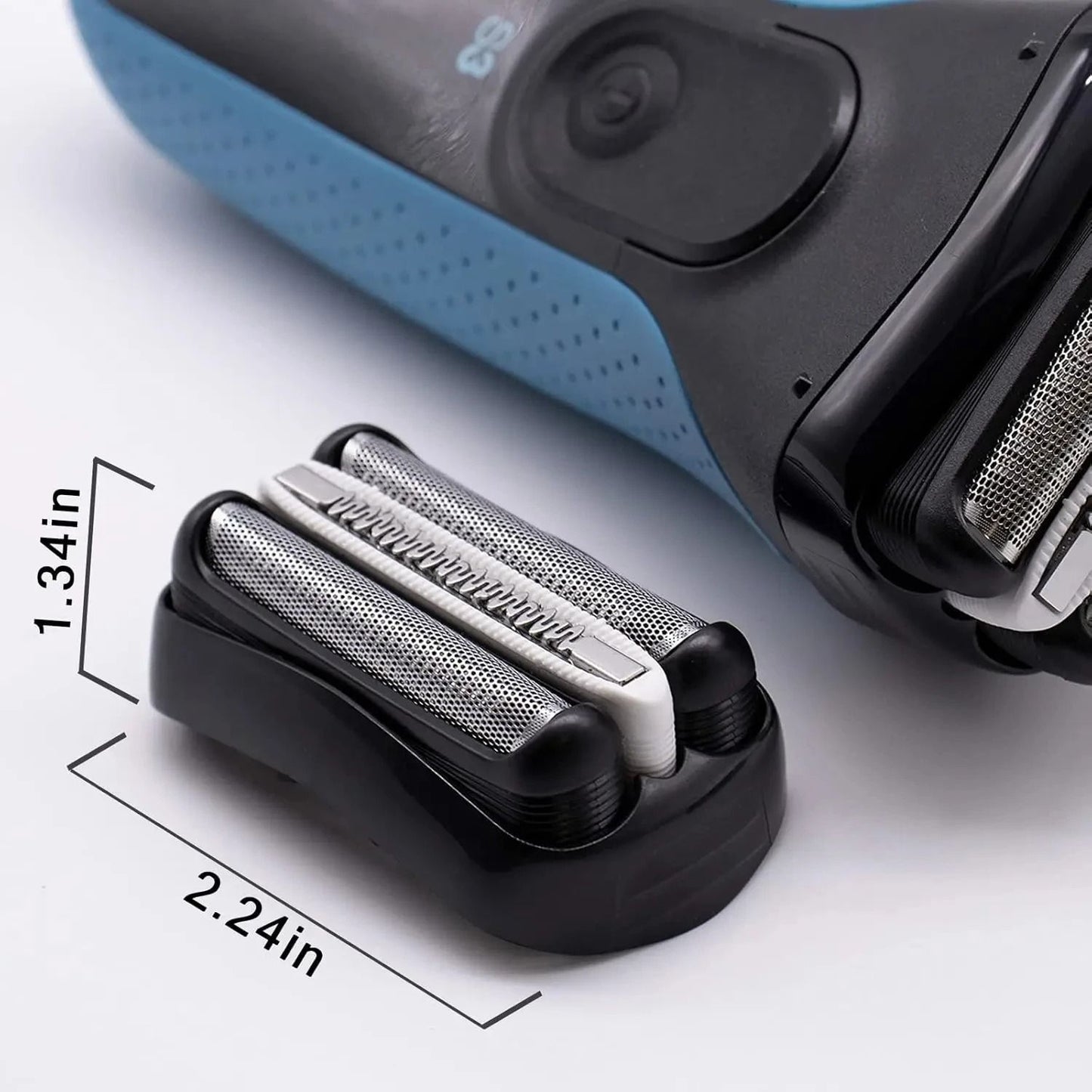 Replacement Foil Head Blade For Braun Series 3 Shavers Compatible With 300S 301S 310S 4