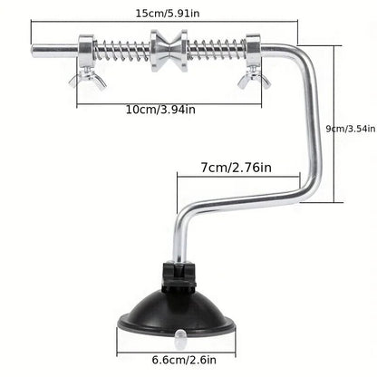 Aluminum Alloy Fishing Line Winder Reel Spooler Tool 3