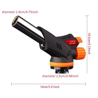 Portable Outdoor Torch Fire Gun Butane Spray Nozzle For Camping And Kitchen Use 5