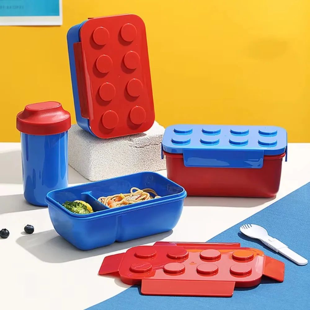 Creative Building Block Lunch Box For Kids And Students 1