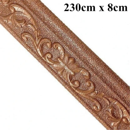 Foam Wall Edge Strip Stickers Waterproof Baseboard Wallpaper Border Self Adhesive Bedroom Wall Stic 10
