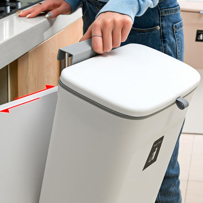 Hanging Trash Can With Lid Wall Mounted Kitchen Recycling Bin Large Capacity Dustbin For Bathroom C 1